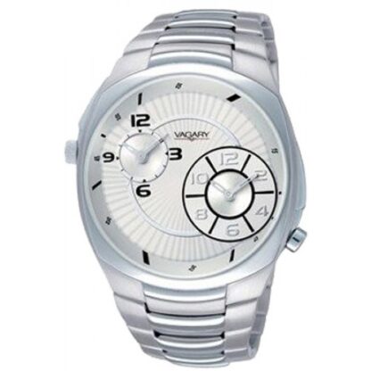 Orologio VAGARY By Citizen Dual Time IM0-119-21 Uomo acciaio