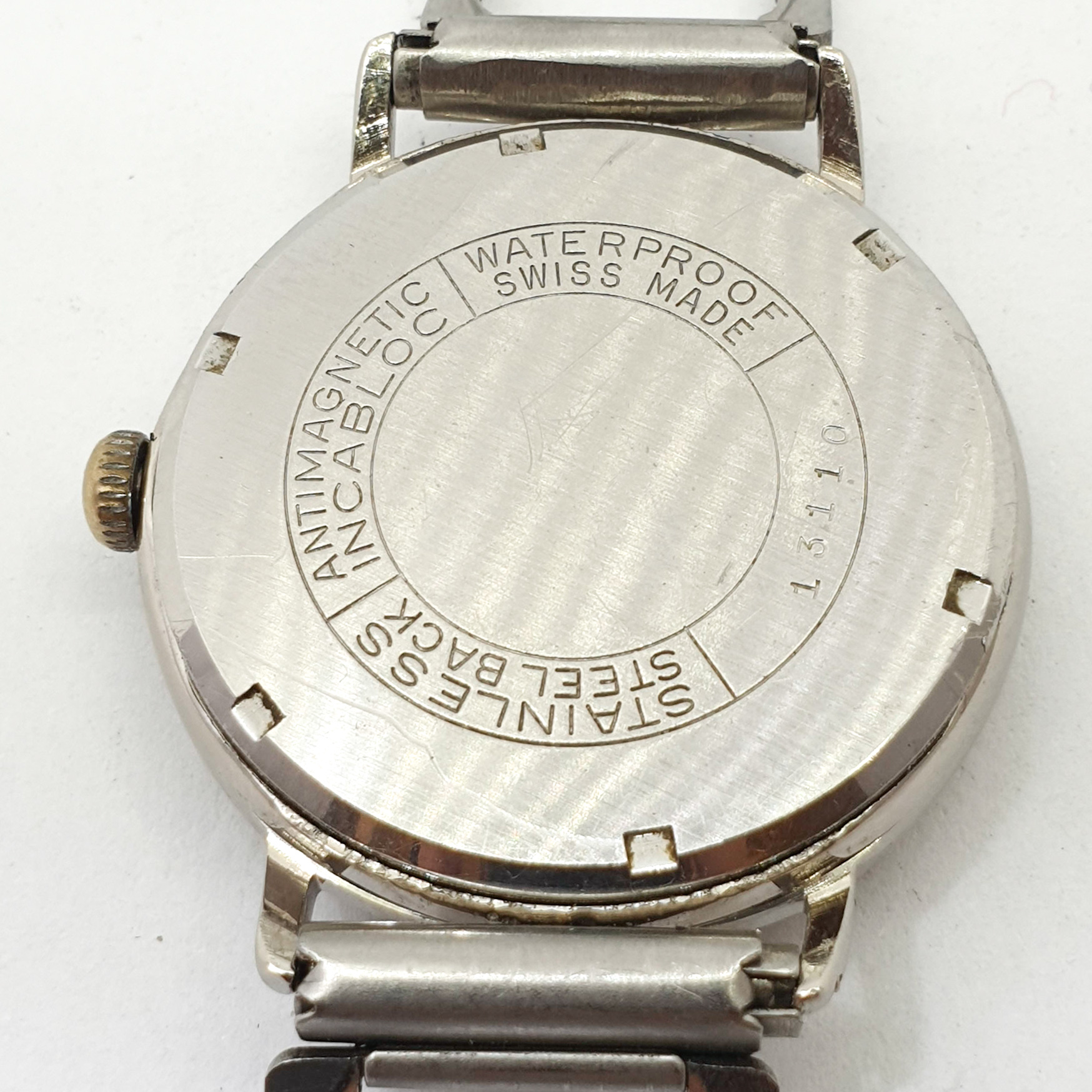 Orologio MEC cal AS 1130 Vintage acciaio Uomo 325vv18 - immagine 8