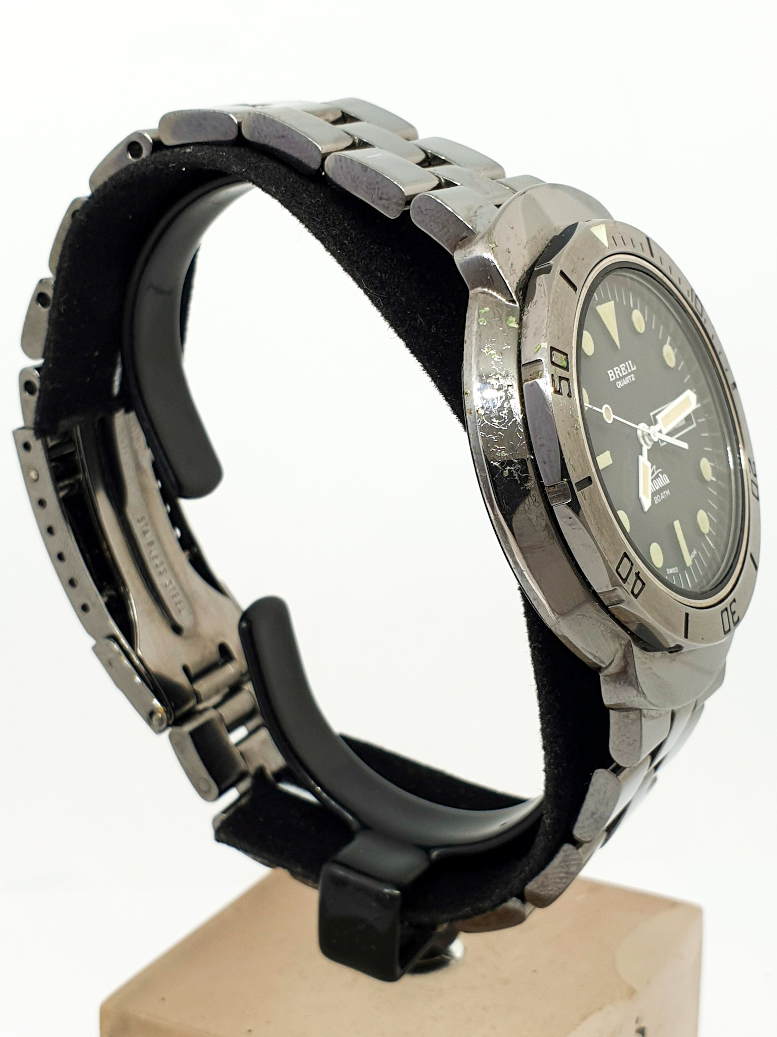 Orologio BREIL Manta 1539 swiss made acciaio brunito quarzo Uomo 459vv18 - immagine 4