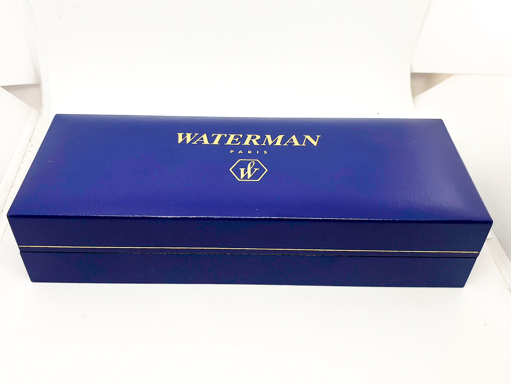 Penna a sfera WATERMAN Paris acciaio blu 88vv20 