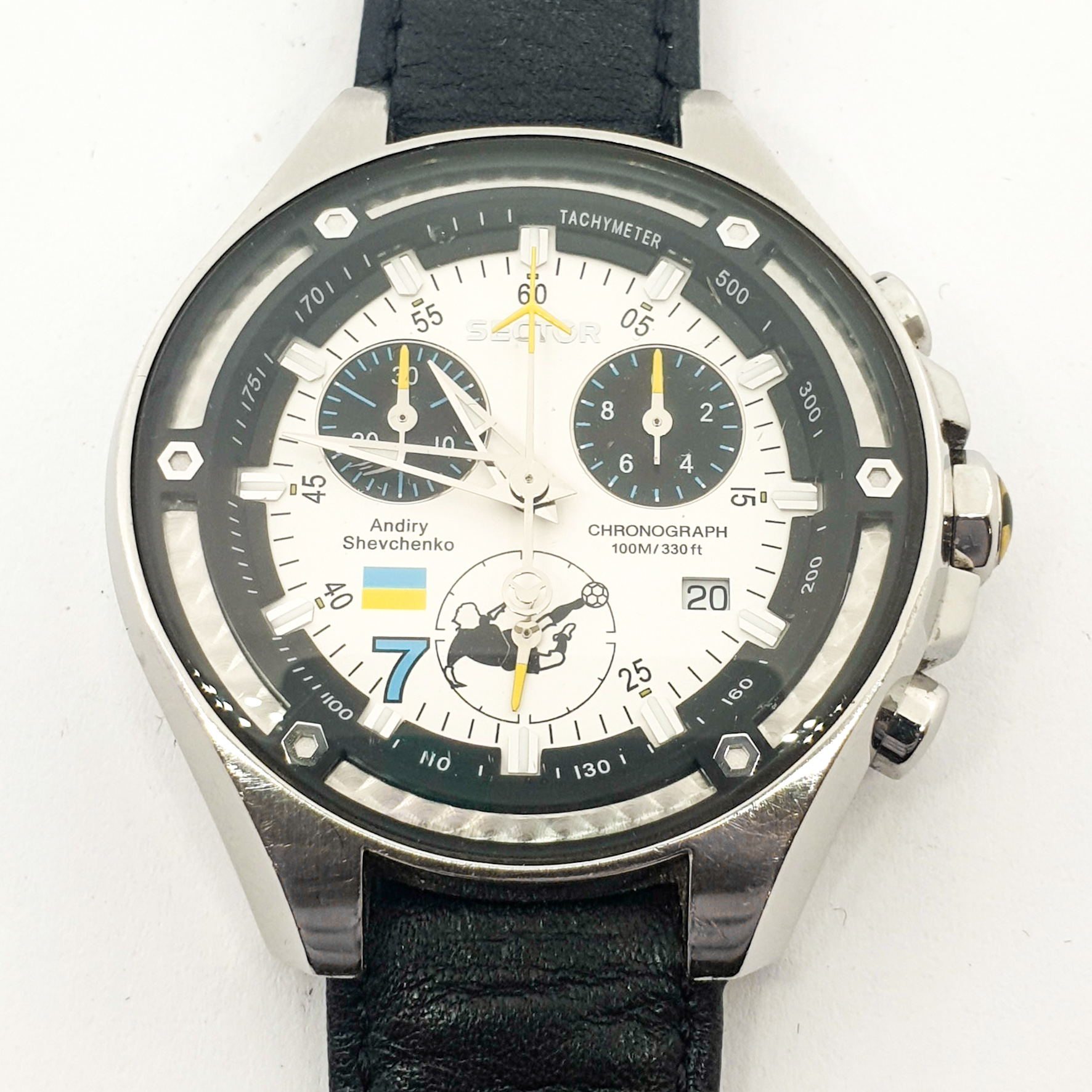 Orologio Cronografo SECTOR 550 Andiry Shevchenko 3253993055 Acciaio Quarzo Uomo 15vv20 - immagine 8