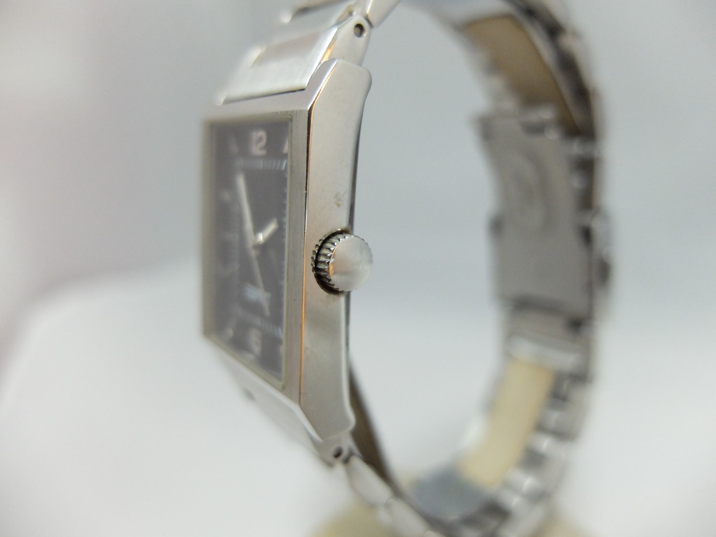 Orologio ESPRIT Acciaio UOMO Nero Datejust Rettangolare QUARZO 113VV1615 - immagine 5