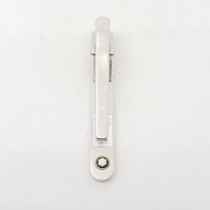 Fermacravatta MONTBLANC Meisterstuck Jewellery Solitaire Tiebar Argento 925 uomo 125vv20 - immagine 4