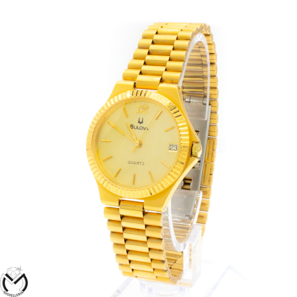 Bulova quartz oro sale