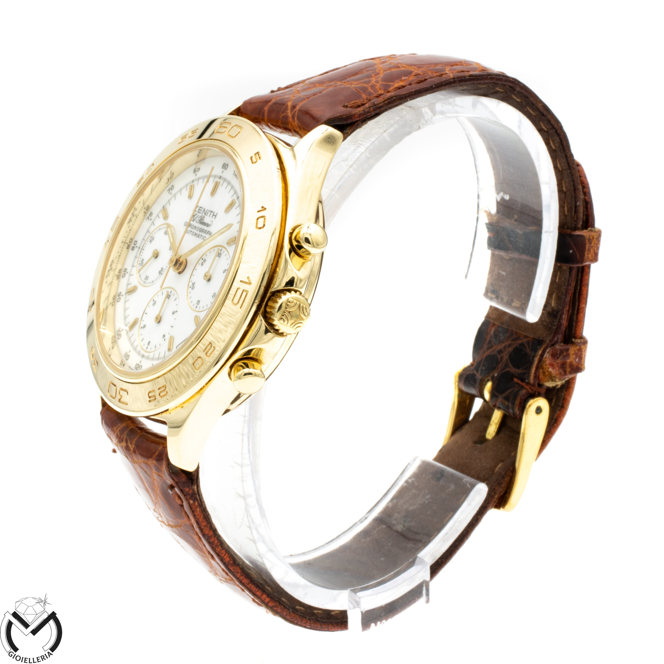 Orologio Cronografo ZENITH El Primero 06.0060.400 Oro 18kt 750 carica automatica uomo 316vv20 - immagine 3