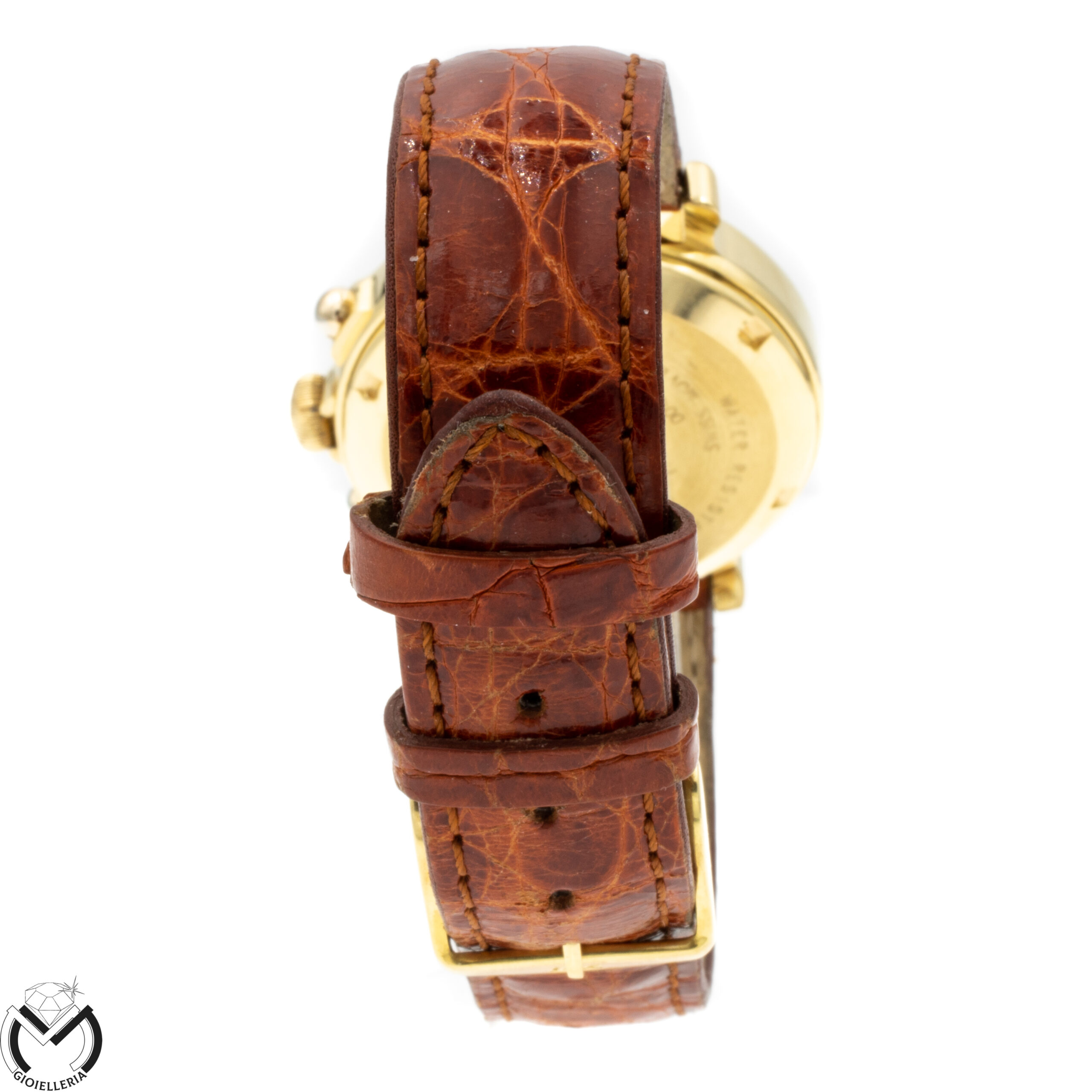 Orologio Cronografo FRANCHI MENOTTI 00155 Automatico ETA Valjoux 7750 Oro 18 kt Uomo 164vv21 - immagine 5