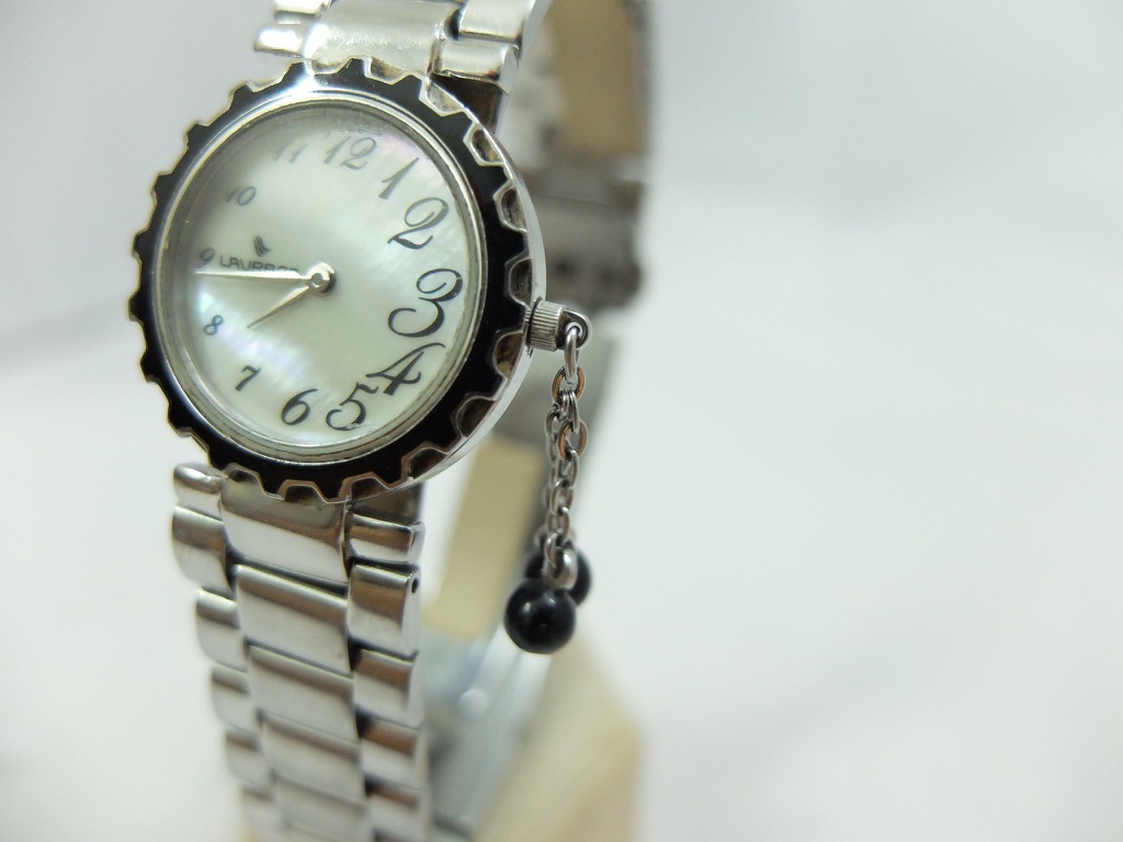 OROLOGIO LAURENS Acciaio oro 025916 Donna Quarzo ciondoli madreperla 509vv1520 - immagine 2