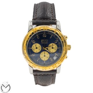 Orologio Cronografo ZENITH Epervier El Primero 19.0130.400 carica automatica acciaio uomo 31vv24