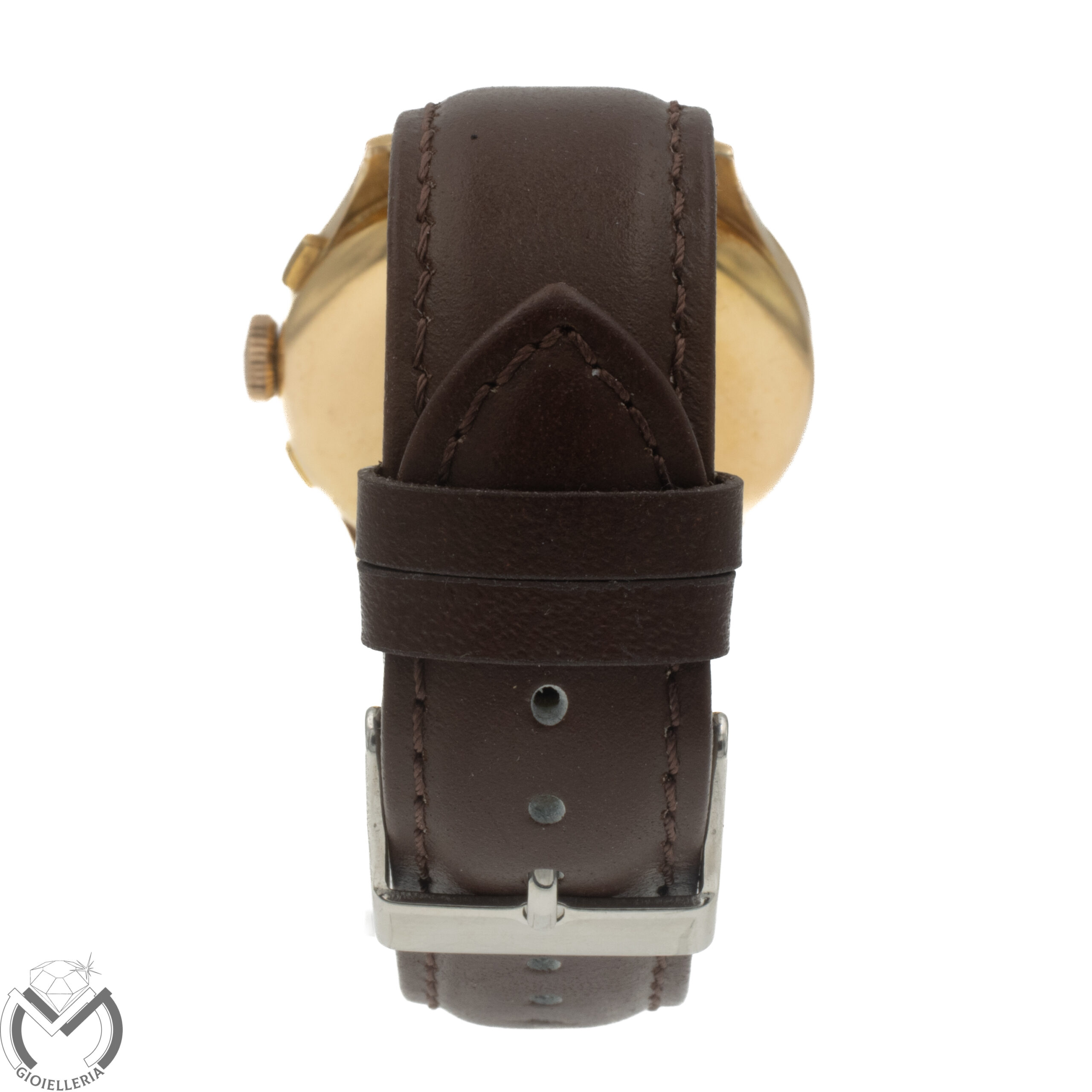 Orologio Cronografo VISCONT Superlux Landeron L248 Oro 18 kt 750 carica manuale uomo 266st25 - immagine 5