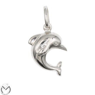 Pendaglio oro bianco 18 kt 750 delfino -104/VE-
