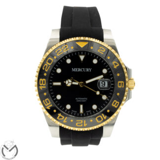 Orologio MERCURY Sea Dive MEA487-SGX3 Carica Automatica Acciaio Silicone Uomo 186vv26