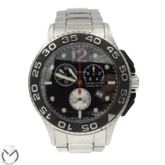 Orologio Cronografo HAMILTON Khaki King Scuba H64512132 Acciaio Quarzo Uomo 155vv25