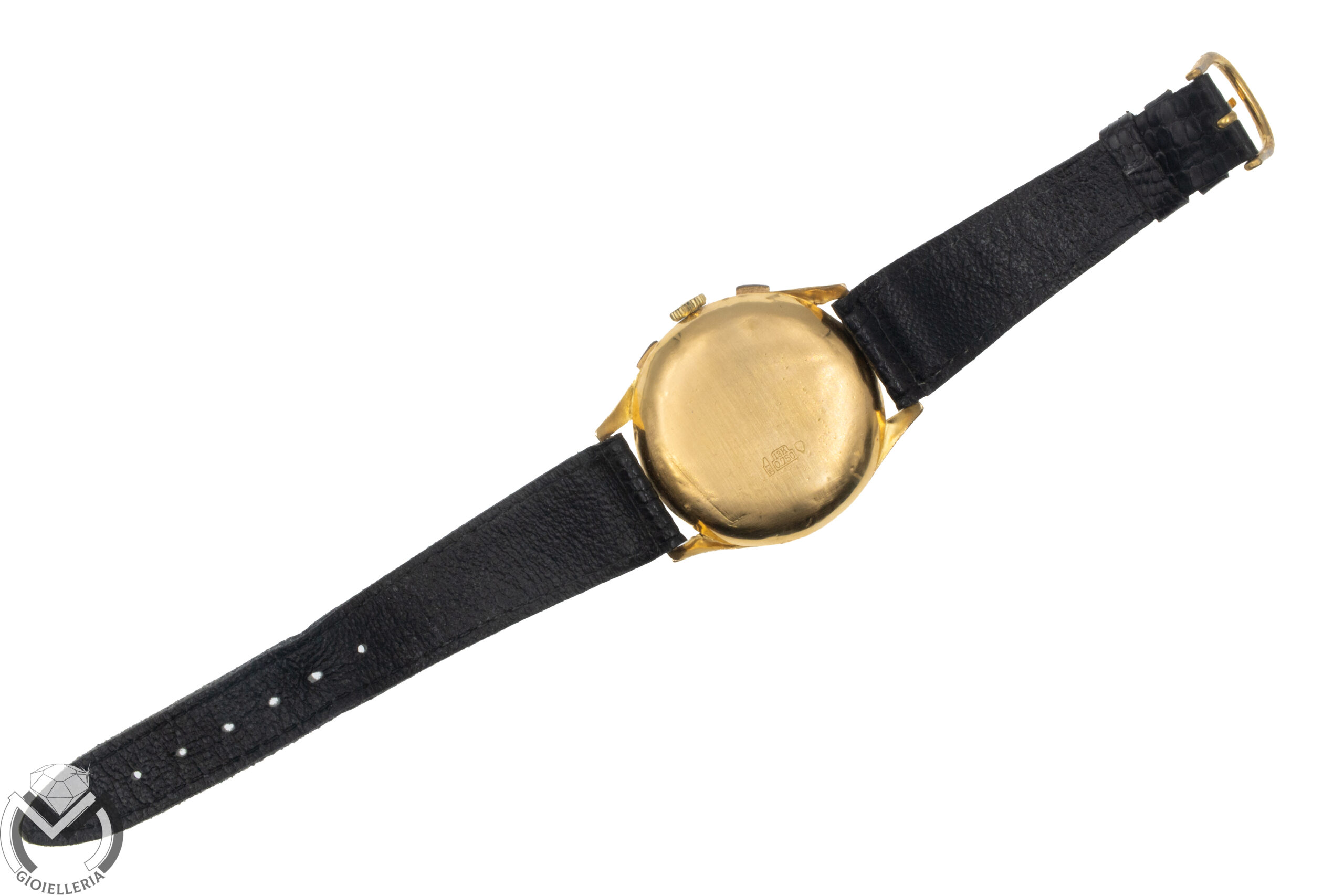 Orologio Cronografo DIONIS L248 Oro 18 kt 750 carica manuale uomo 308vv26 - immagine 7
