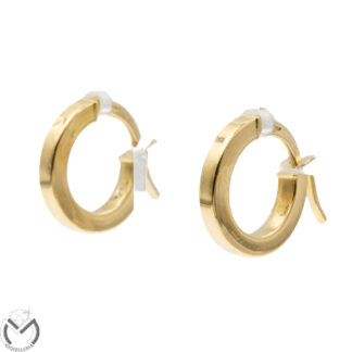 Orecchini oro giallo 18 kt 750 cerchio -1133/ST-