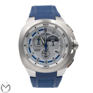 Orologio Cronografo CITIZEN Marinault Eco-Drive AT2020-06A Titanio Uomo 1071st26