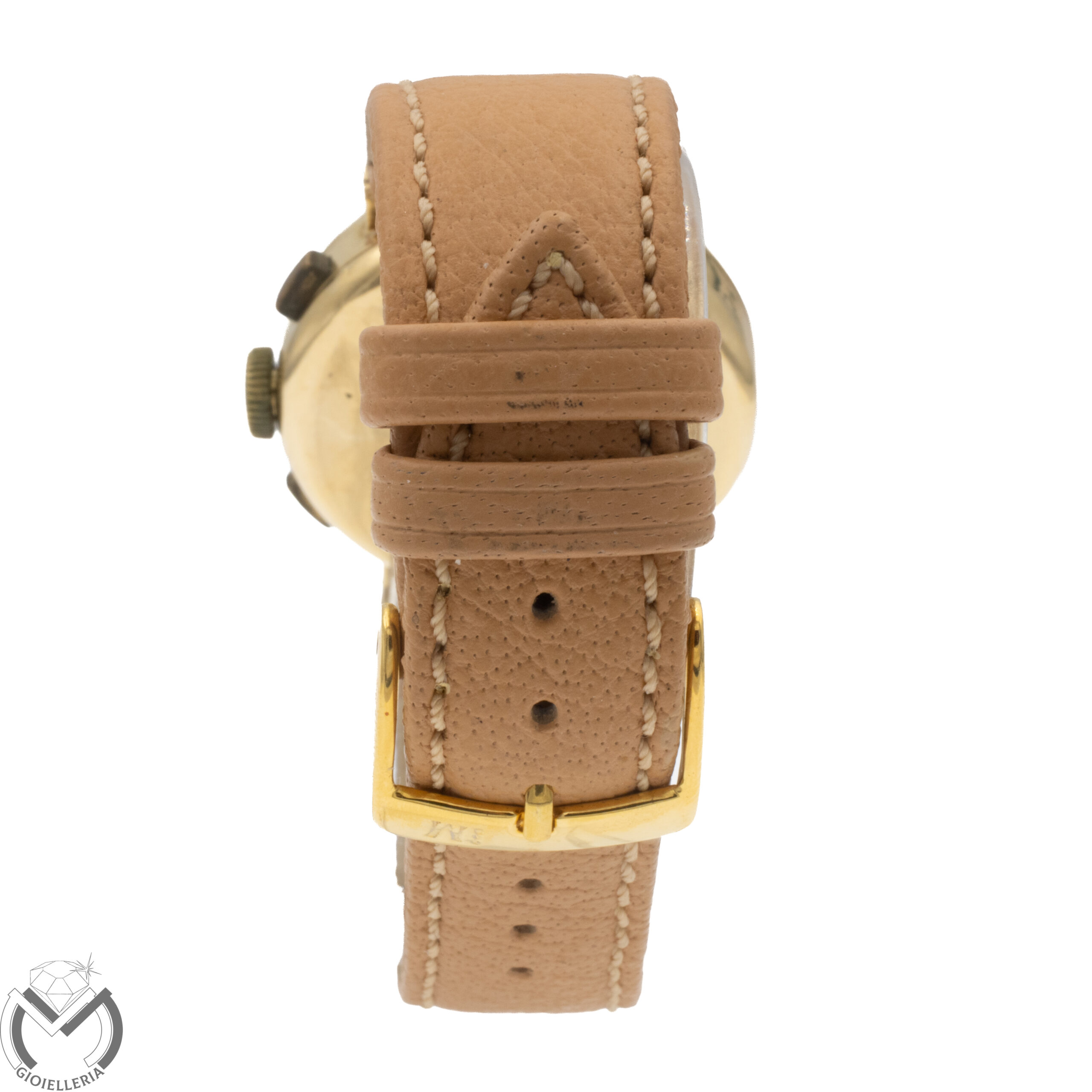 Orologio Cronografo ARCHES Vintage Landeron 39 Oro 18 kt 750 carica manuale uomo 308vv26 - immagine 5